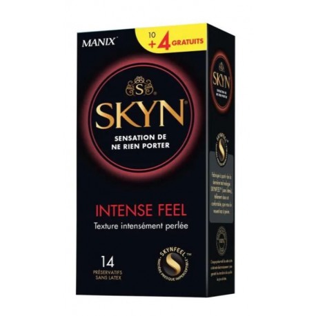 Préservatifs Manix Skyn Intense Feel X10 +4 Gratuits!