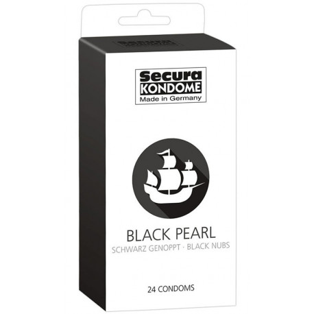 Préservatifs Secura ''BLACK PEARL''