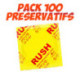 Pack 100 Préservatifs RUSH