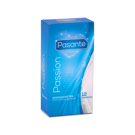 Préservatifs Pasante Ribed ''Passion''