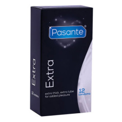Préservatifs Pasante Thick Lube ''Extra''