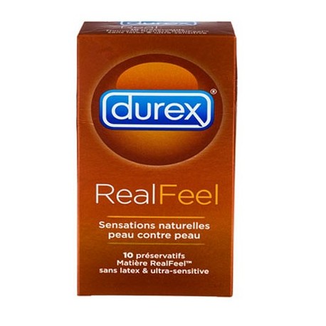 Préservatifs Durex Real Feel x 10